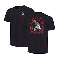 Youth Black Florida State Seminoles Comfort Colors Mascot Overlay T-Shirt