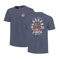 Youth Navy Auburn Tigers Comfort Colors Mascot Overlay T-Shirt