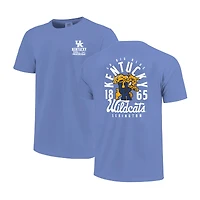 Youth Royal Kentucky Wildcats Comfort Colors Mascot Overlay T-Shirt