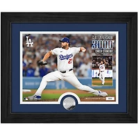 Highland Mint Clayton Kershaw Los Angeles Dodgers 3000th Career Strikeout Silver Coin Photo Mint