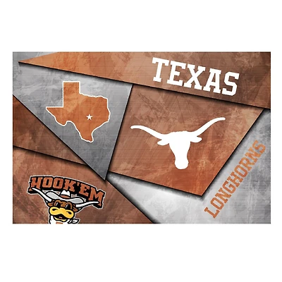 Texas Longhorns 16" x 24" Mosaic Poster
