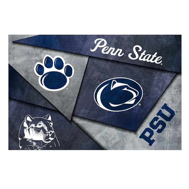 Penn State Nittany Lions 16" x 24" Mosaic Poster