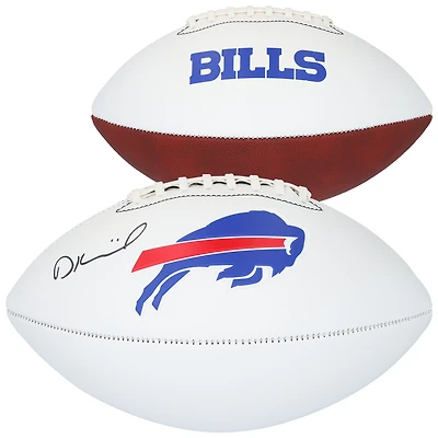 Dalton Kincaid Buffalo Bills Autographed Franklin White Panel Football