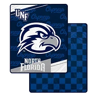 Pegasus UNF Ospreys 60" x 70" Diagonal Ghost Checkered Double-Sided Blanket