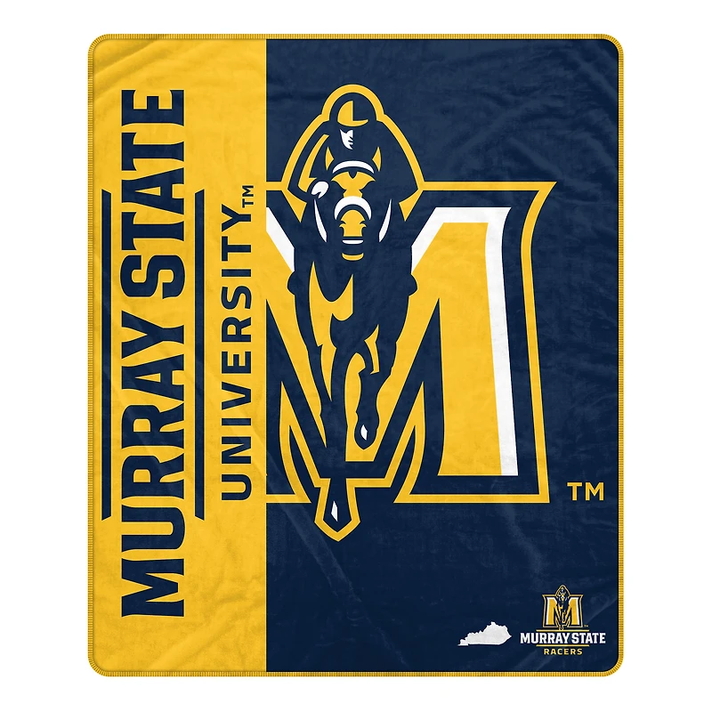 Pegasus Murray St. Racers 50" x 60" Endzone Ultra Soft Throw Blanket