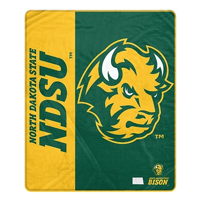 Pegasus NDSU Bison 50" x 60" Endzone Ultra Soft Throw Blanket