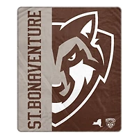 Pegasus St. Bonaventure Bonnies 50" x 60" Endzone Ultra Soft Throw Blanket