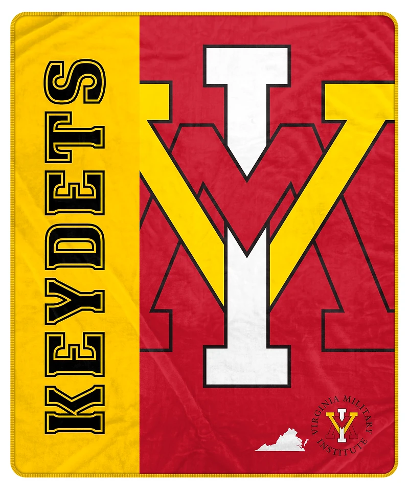 Pegasus Virginia Military Institute Keydets 50" x 60" Endzone Ultra Soft Throw Blanket