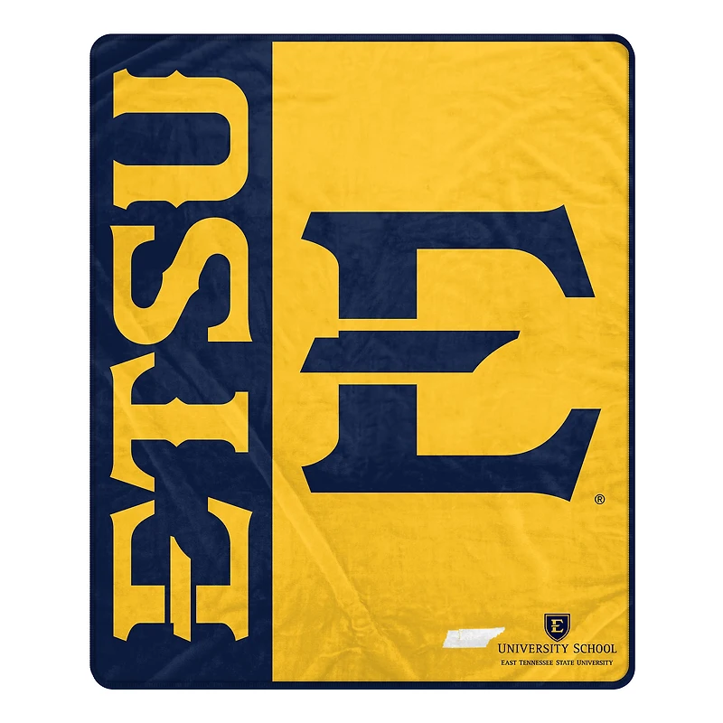 Pegasus ETSU Buccaneers 50" x 60" Endzone Ultra Soft Throw Blanket