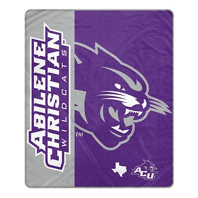 Pegasus Abilene Christian University Wildcats 50" x 60" Endzone Ultra Soft Throw Blanket