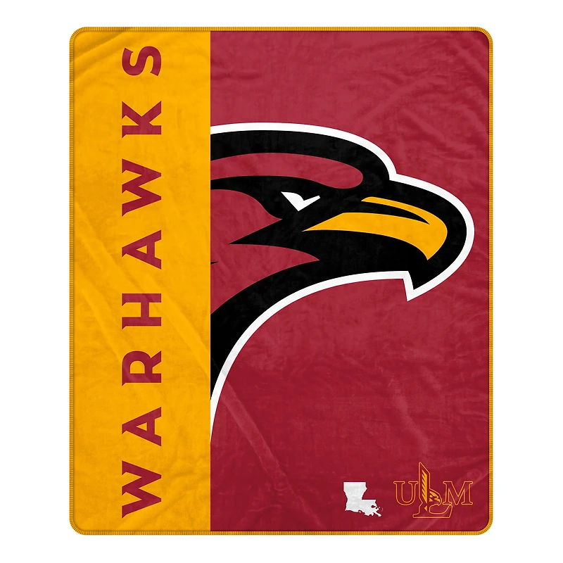 Pegasus ULM Warhawks 50" x 60" Endzone Ultra Soft Throw Blanket