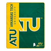 Pegasus Arkansas Tech 50" x 60" Endzone Ultra Soft Throw Blanket