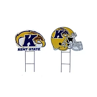 Pegasus Kent State Golden Flashes Logo and Helmet Two-Piece Yard Sign Set