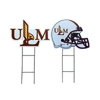 Pegasus ULM Warhawks Logo and Helmet Two-Piece Yard Sign Set