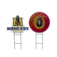 Pegasus Murray St. Racers Logo and Helmet Two-Piece Yard Sign Set