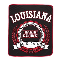 Pegasus Louisiana Ragin' Cajuns 50" x 60" University Crest Ultra Soft Blanket