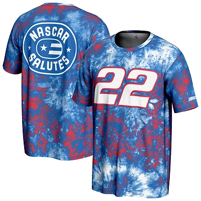 Youth ProSphere  Blue Joey Logano 2025 NASCAR Salutes Collection T-Shirt