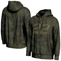 Men's ProSphere  Green Joey Logano 2025 NASCAR Salutes Collection Pullover Hoodie