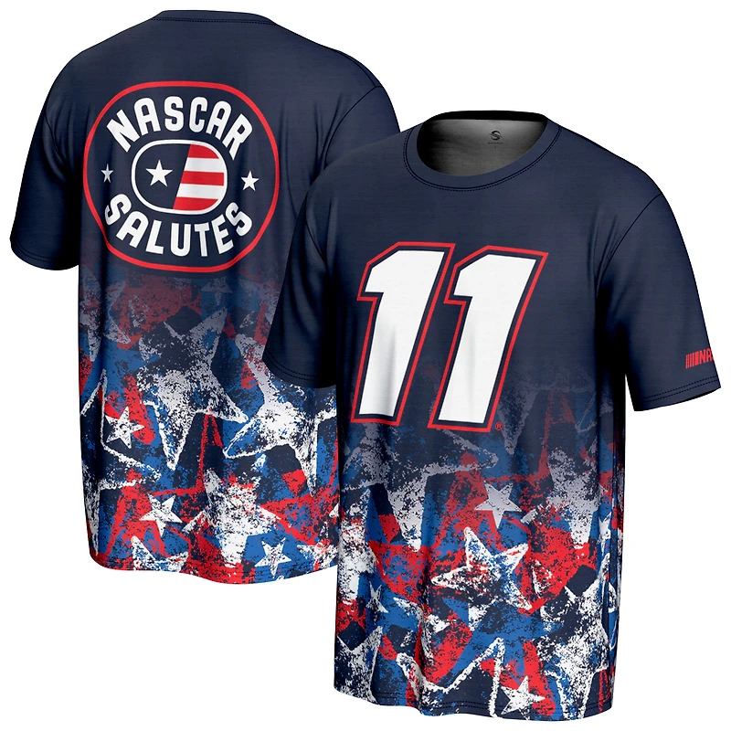 Youth ProSphere  Navy Denny Hamlin 2025 NASCAR Salutes Collection T-Shirt