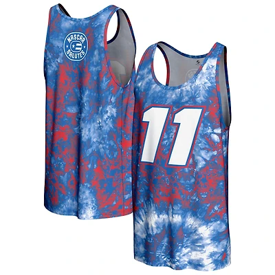 Men's ProSphere  Blue Denny Hamlin 2025 NASCAR Salutes Collection Tank Top
