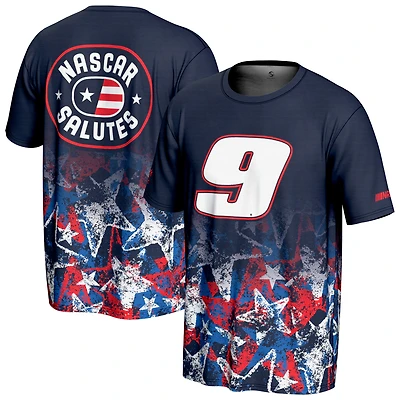 Men's ProSphere  Navy Chase Elliott 2025 NASCAR Salutes Collection T-Shirt