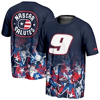 Youth ProSphere  Navy Chase Elliott 2025 NASCAR Salutes Collection T-Shirt
