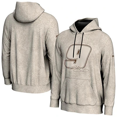 Men's ProSphere  Tan Chase Elliott 2025 NASCAR Salutes Collection Pullover Hoodie