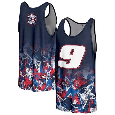 Men's ProSphere  Navy Chase Elliott 2025 NASCAR Salutes Collection Tank Top