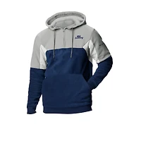 Men's Columbia Navy USA Swimming Lodge Fleece Quarter-Zip Hoodie