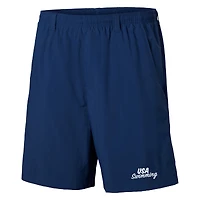 Men's Columbia Navy USA Swimming PFG Backcast III Water Shorts