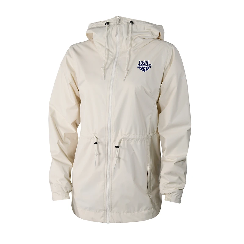 Women's Columbia USA Swimming Lily Park Full-Zip Rain Jacket