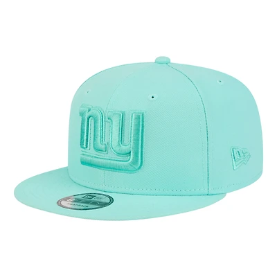Men's New Era Turquoise New York Giants Colorpack 9FIFTY Snapback Hat