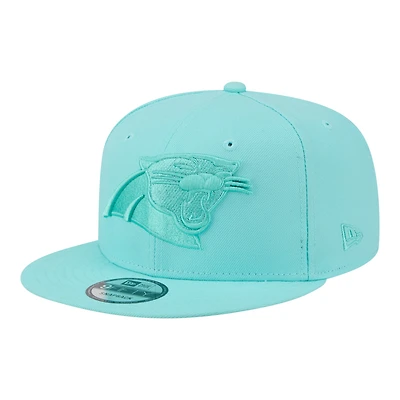 Men's New Era  Turquoise Carolina Panthers Colorpack 9FIFTY Snapback Hat