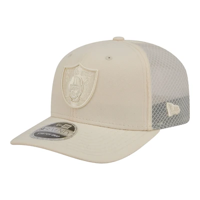 Men's New Era Cream Las Vegas Raiders Color Pack 9SEVENTY Adjustable Hat