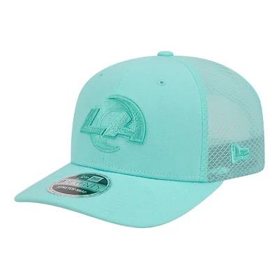 Men's New Era  Light Blue Los Angeles Rams Color Pack 9SEVENTY Adjustable Hat