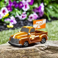 Tennessee Volunteers 9" Rally Truck Garden Statue with Team Flag