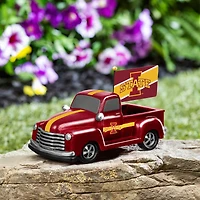 Iowa State Cyclones 9" Rally Truck Garden Statue with Team Flag