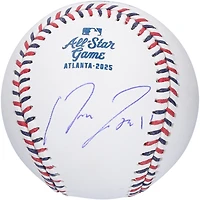Jose Ramirez Cleveland Guardians Autographed 2025 MLB All-Star Game Logo Baseball