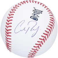 Cal Raleigh Seattle Mariners Autographed 2025 MLB Home Run Derby Logo Baseball