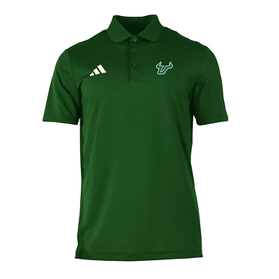 Men's adidas Green South Florida Bulls Ottoman Polo