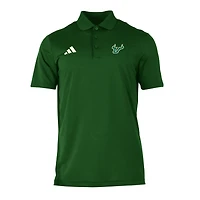 Men's adidas Green South Florida Bulls Ottoman Polo