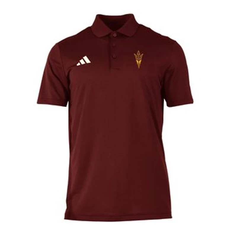 Men's adidas Maroon Arizona State Sun Devils Ottoman Polo
