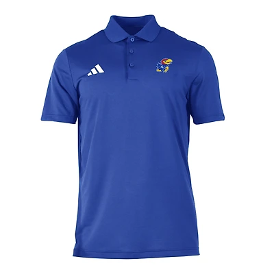 Men's adidas Royal Kansas Jayhawks Ottoman Polo