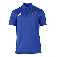 Men's adidas Royal Kansas Jayhawks Ottoman Polo