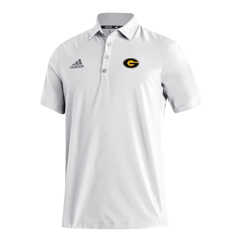 Men's adidas White Grambling Tigers Stadium Coaches AEROREADY Polo