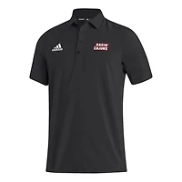 Men's adidas Black Louisiana Ragin' Cajuns Stadium Coaches AEROREADY Polo