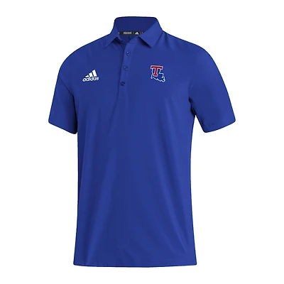 Men's adidas Royal Louisiana Tech Bulldogs Stadium Coaches AEROREADY Polo