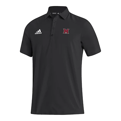 Men's adidas Miami University RedHawks Stadium Coaches AEROREADY Polo