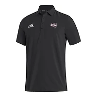 Men's adidas Black Mississippi State Bulldogs Stadium Coaches AEROREADY Polo