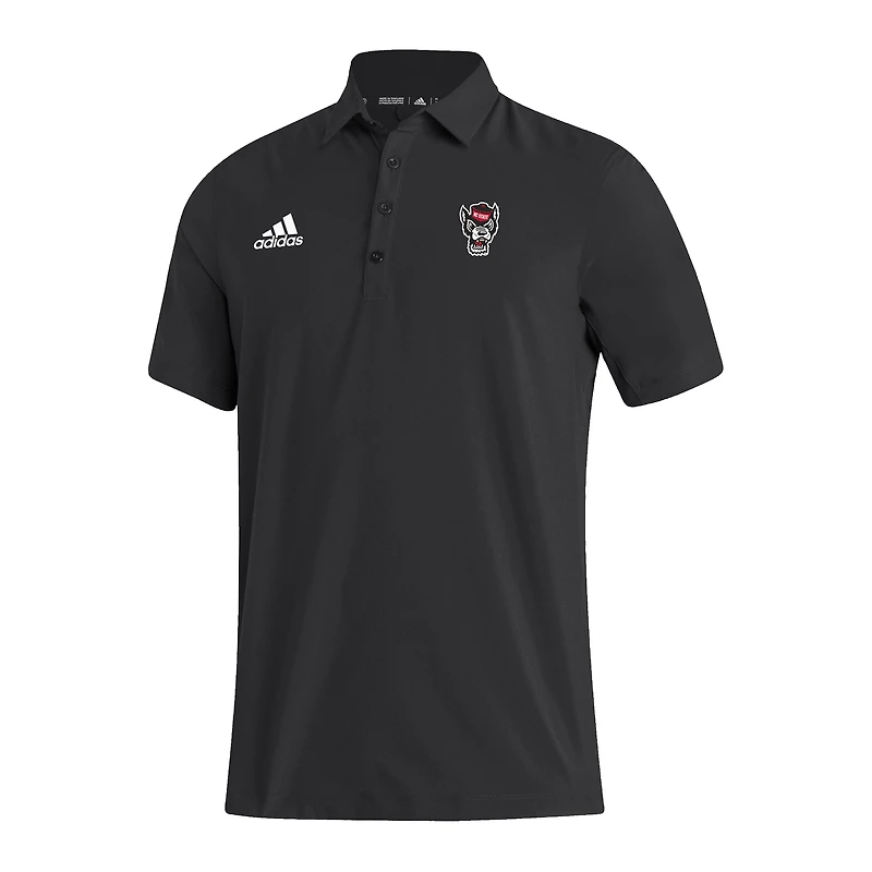 Men's adidas NC State Wolfpack Stadium Coaches AEROREADY Polo